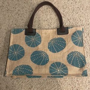 Burlap Beach Bag or Tote